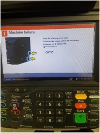 kyocera error codes