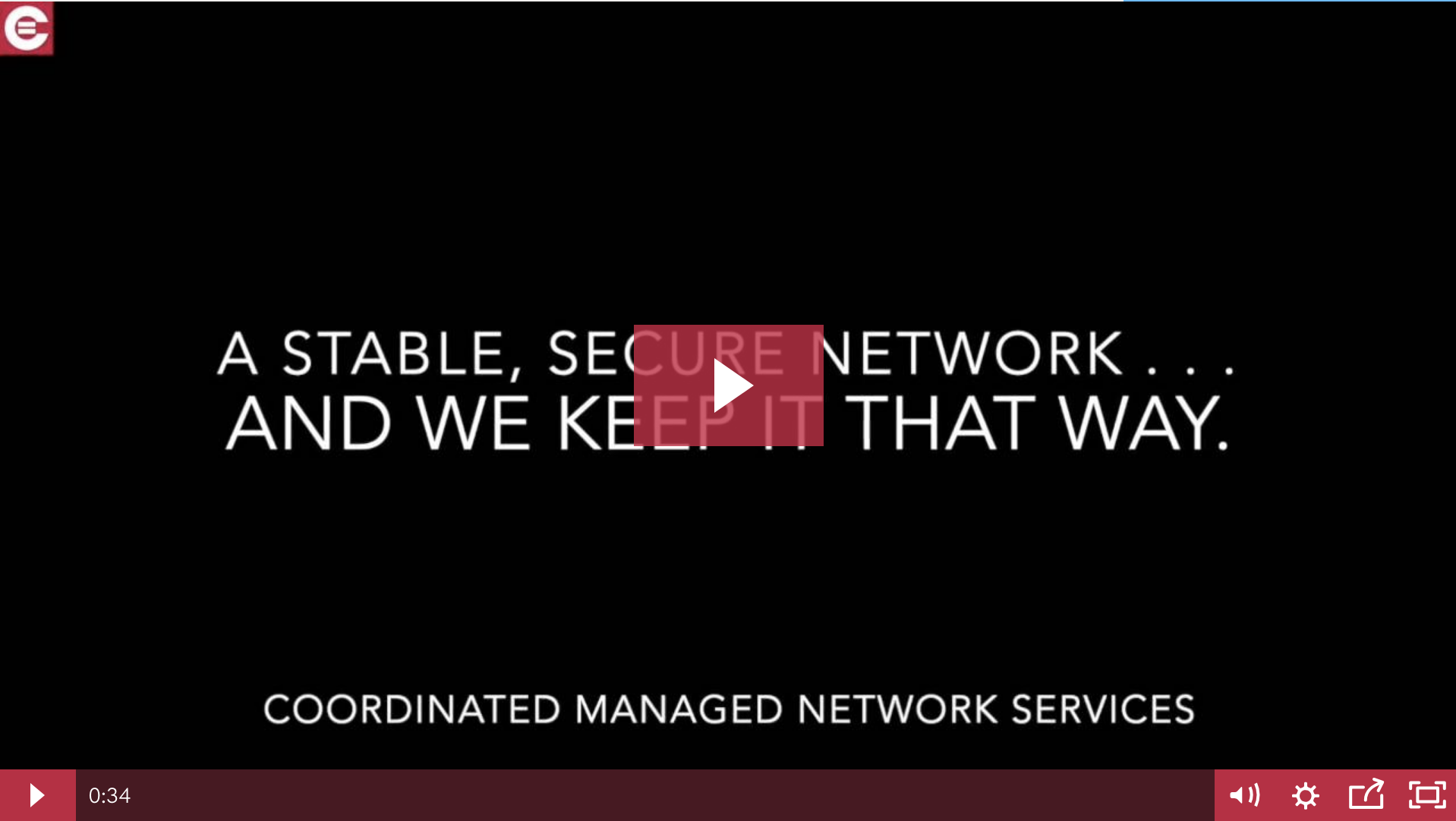 Title Screen - Managed Network Systems - A Stable, Secure Network . . . And We Keep It That Way.