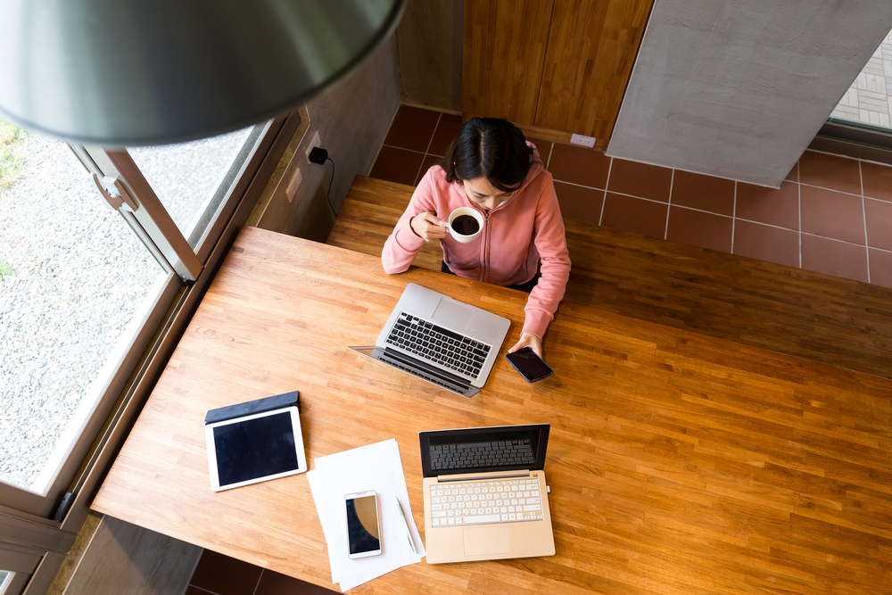 Employee Working Remotely